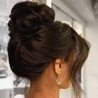 شینیون حرفه ای در منزل شما