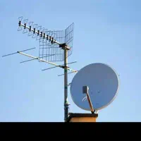 نصب تنظیم انواع آنتن مرکزی ثابت گردان TV|خدمات پیشه و مهارت|اندیشه, اندیشه فاز ۳|دیوار