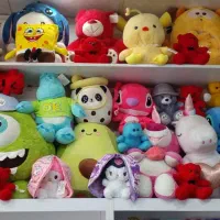 عروسک ماگ اسموتی شب خواب کادو گوی لبوبو ولنتاین