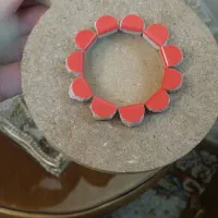 جا شمعی زیر لیوانی|صنایع دستی و سایر لوازم تزئینی|قم, انسجام|دیوار