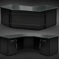 میز مدیریتی با چوب MDF