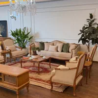 مبل کویین فرانسوی جهیزیه کامل