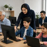 آموزش کامپیوتر (ICDL) حرفه ای ، کودک و بزرگسال