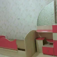 تخت و سرویس خواب +کمد