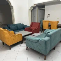 ست مبلمان و میز ناهارخوری ۶ نفره