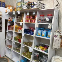 استند ۱۰ طبقه شیشه خور آجیل،شکلات،حبوبات،تخمه