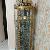 ساعت بوفه میز تلویزیون برنجی|بوفه، ویترین، کنسول|تهران, مسعودیه|دیوار