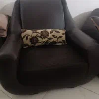 مبل چرم راحتی|مبلمان خانگی و میز عسلی|خرمآباد, |دیوار