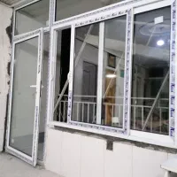 درب وپنجره  دوجداره توری پلیسه ای شیشه دوجداره