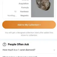 سنگ راف الماس طبیعی خام  تراش نخورده|جواهرات|همدان, |دیوار