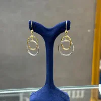 گوشواره طلا حلقه ای و کلیپسی|جواهرات|قم, ارم|دیوار