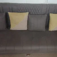 مبل 9نفره تخت شو همراه با میز عسلی|مبلمان خانگی و میز عسلی|یزد, |دیوار