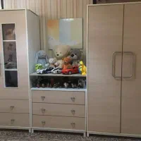 تخت کودک و نوجوان شرکت آپادانا|تخت و سرویس خواب|شیراز, تاچارا|دیوار