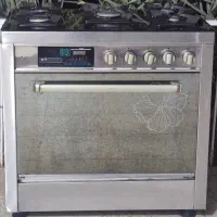 اجاق گاز صفحه شیشه ای طرح فر