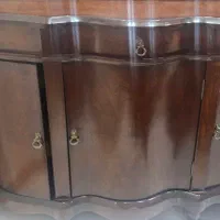 فروش آینه کنسول چوبی شیک سه درب|بوفه، ویترین، کنسول|شیراز, شهرک گلدشت حافظ‎|دیوار