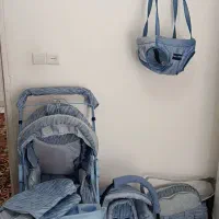سرویس کالسکه،کریر،تاب و ساک نوزاد دلیجان