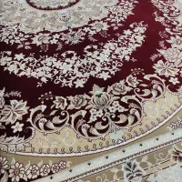 یک جفت فرش ۱۲ متری زرشکی ستاره طلایی ملت|فرش|اصفهان, سروستان|دیوار