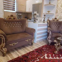 مبل راحتی ۷ نفره همراه سه عدد میز جلو مبلی|مبلمان خانگی و میز عسلی|تبریز, |دیوار