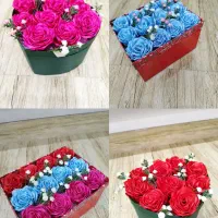 باکس گل رز ویژه روزمادر|گل مصنوعی|بابل, |دیوار