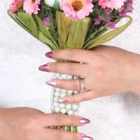 دسته گل عروس مصنوعی