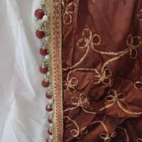 پرده قدیمی قیطان دوزی شده