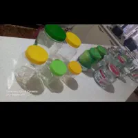 شیشه شیشه ای وپلاستیکی|ظروف نگهدارنده، پلاستیکی، یک‌بارمصرف|قم, شهرک قدس|دیوار