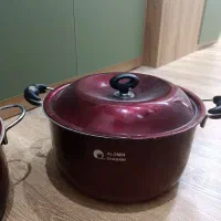 دو عدد قابلمه روحی|ظروف پخت‌وپز|ایلام, |دیوار