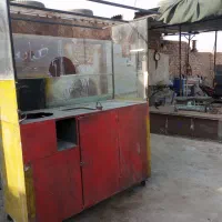 دکه فلافل پزی و سمبوسه فروشی