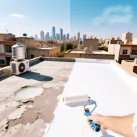 عایق رطوبتی سفیدبام ۳کیلو خداحافظ ایزوگام وقیرگونی|مصالح و تجهیزات ساختمان|تهران, اکباتان|دیوار