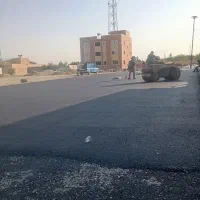 آسفالت قیرگونی ایزوگام تراشه آسفالت اجاره غلطک