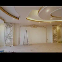 نقاشی ساختمان با دستگاه ایرلس با بهترین کیفیت|خدمات پیشه و مهارت|دهگلان, |دیوار