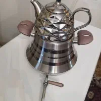 کتری و قوری استیل|قوری، کتری، قهوه‌ساز دستی|کرج, شاهین‌ویلا|دیوار