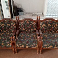 3 عدد مبل ست تک نفره|مبلمان خانگی و میز عسلی|شیراز, شاهچراغ|دیوار