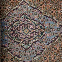 فرش ریزه ماهی دستباف یدونه ۶ متری
