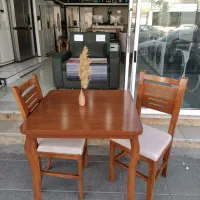 میزوصندلی غذاخوری دونفره مدل آبشاری و خرچنگی