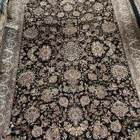 فرش ماشینی مشهد سی رنگ ۶متری جفت و کناره کرم