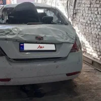 جیلی امگرند 2013 دنده ای سفید تصادفی|خودرو سواری و وانت|مشهد, خاتم الانبیا|دیوار