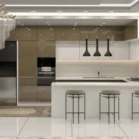 طراحی سه بعدی 3d کابینت