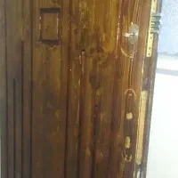 درب تمام چوب درحد نو فوری