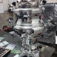 سماور ۶ لیتر مدل گلابی سه کاره