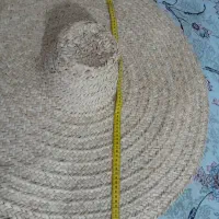 کلاه بزرگ حصیری