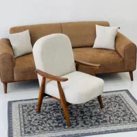 مبلمان اهورا ۷ نفره با چک صیادی|مبلمان خانگی و میز عسلی|رباط‌کریم, رباط‌کریم|دیوار