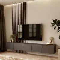 باکس مینیمال تلویزیون به همراه دیوارکوب (طرح لارن)|میز تلویزیون|رشت, حومه رشت|دیوار