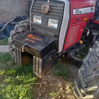 جعبه ابزار تراکتور روی وزنه