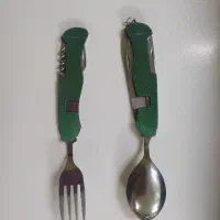 قاشق و چنگال تاشو