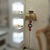 آباژور ایستاده پایه استیل در حد نو