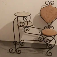 میز تلفن فلزی