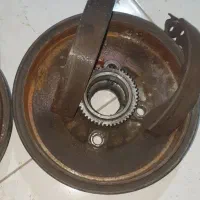 کاسه چرخ عقب پراید و کوییک همراه لنت عقب