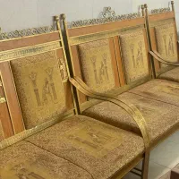 مبل هخامنشی ۶نفره تمیز|مبلمان خانگی و میز عسلی|یزد, |دیوار