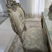 میز نهارخوری ۸ نفره سلطنتی|میز و صندلی غذاخوری|گناباد, |دیوار